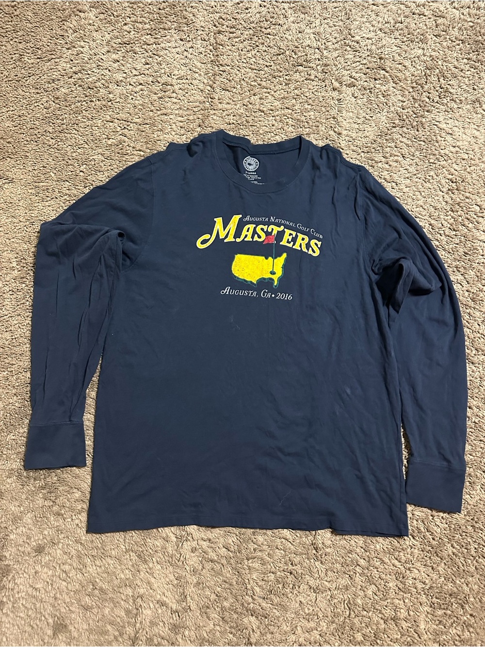 Vintage Masters PGA tour shirt 2016 size Xl